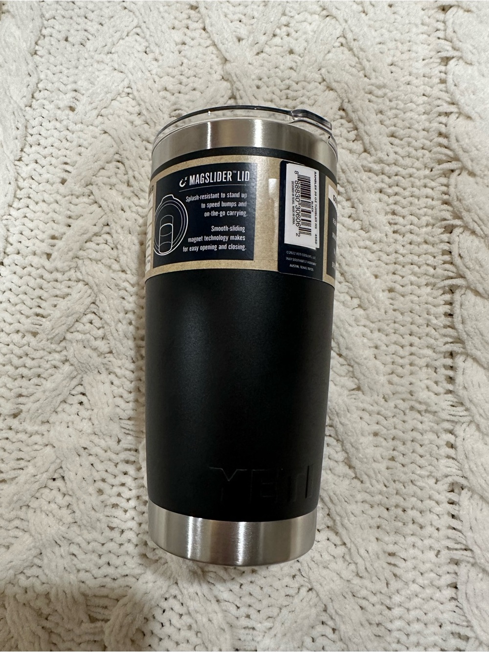 yeti black 20oz tumbler - Picture 3 of 4